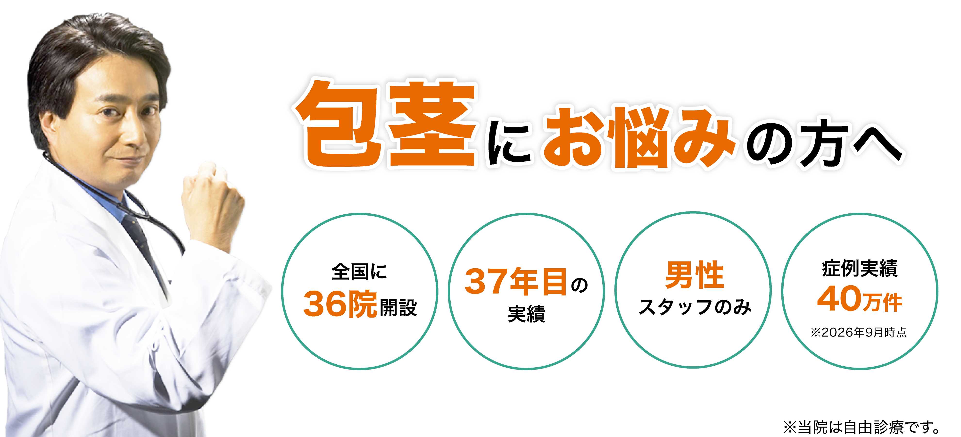 包茎にお悩みの方へ｜東京ノーストクリニック